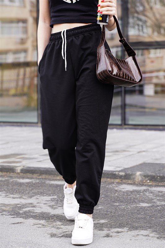 MDX Black Comfort Fit Basic Sweatpants MG1635 - Winter Garden
