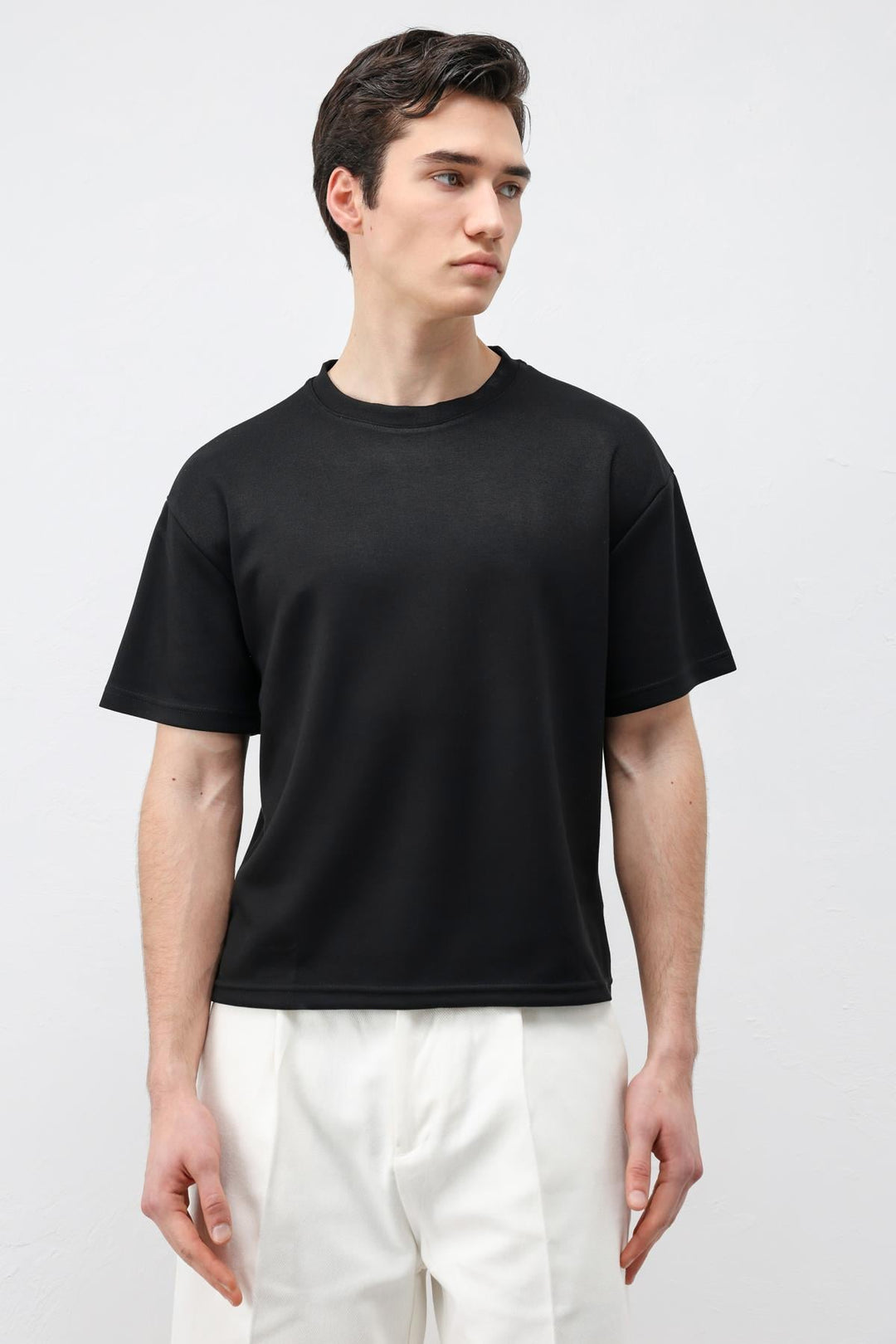 ANT Antioch Siyah Crop Fit Erkek T-Shirt - Columbia