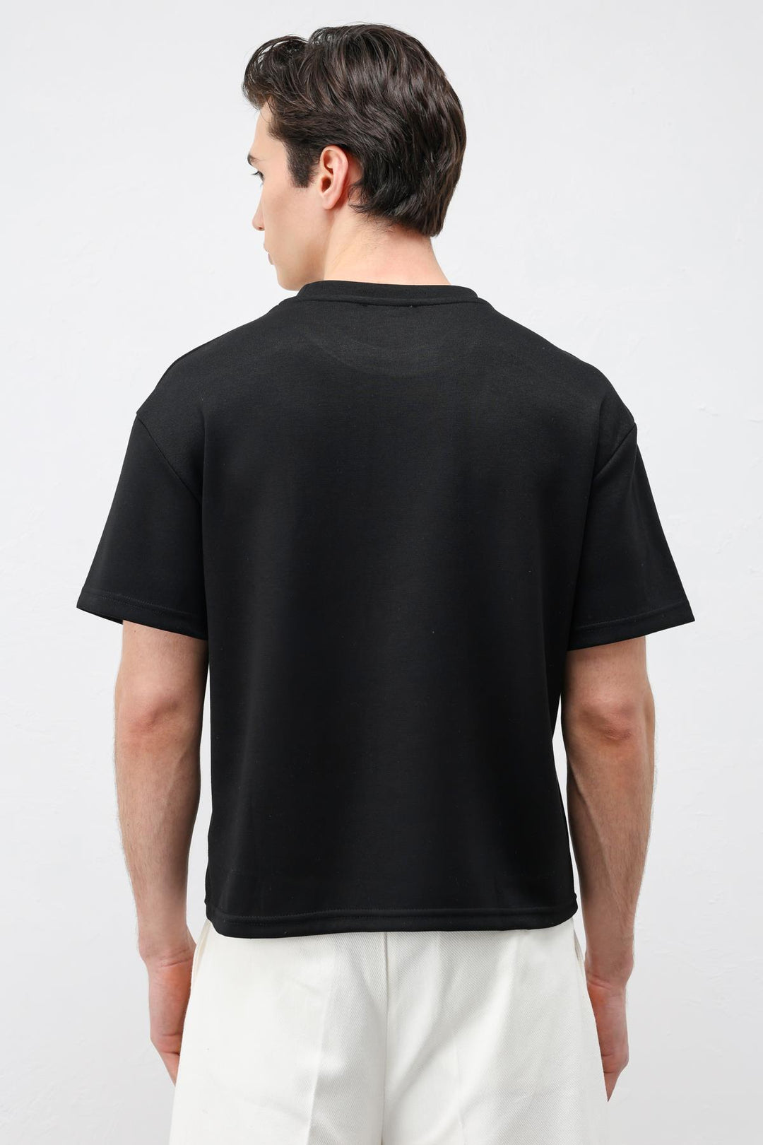 ANT Antioch Siyah Crop Fit Erkek T-Shirt - Columbia