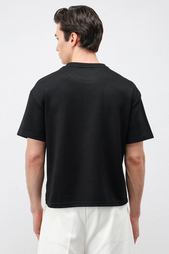 ANT Antioch Siyah Crop Fit Erkek T-Shirt - Columbia