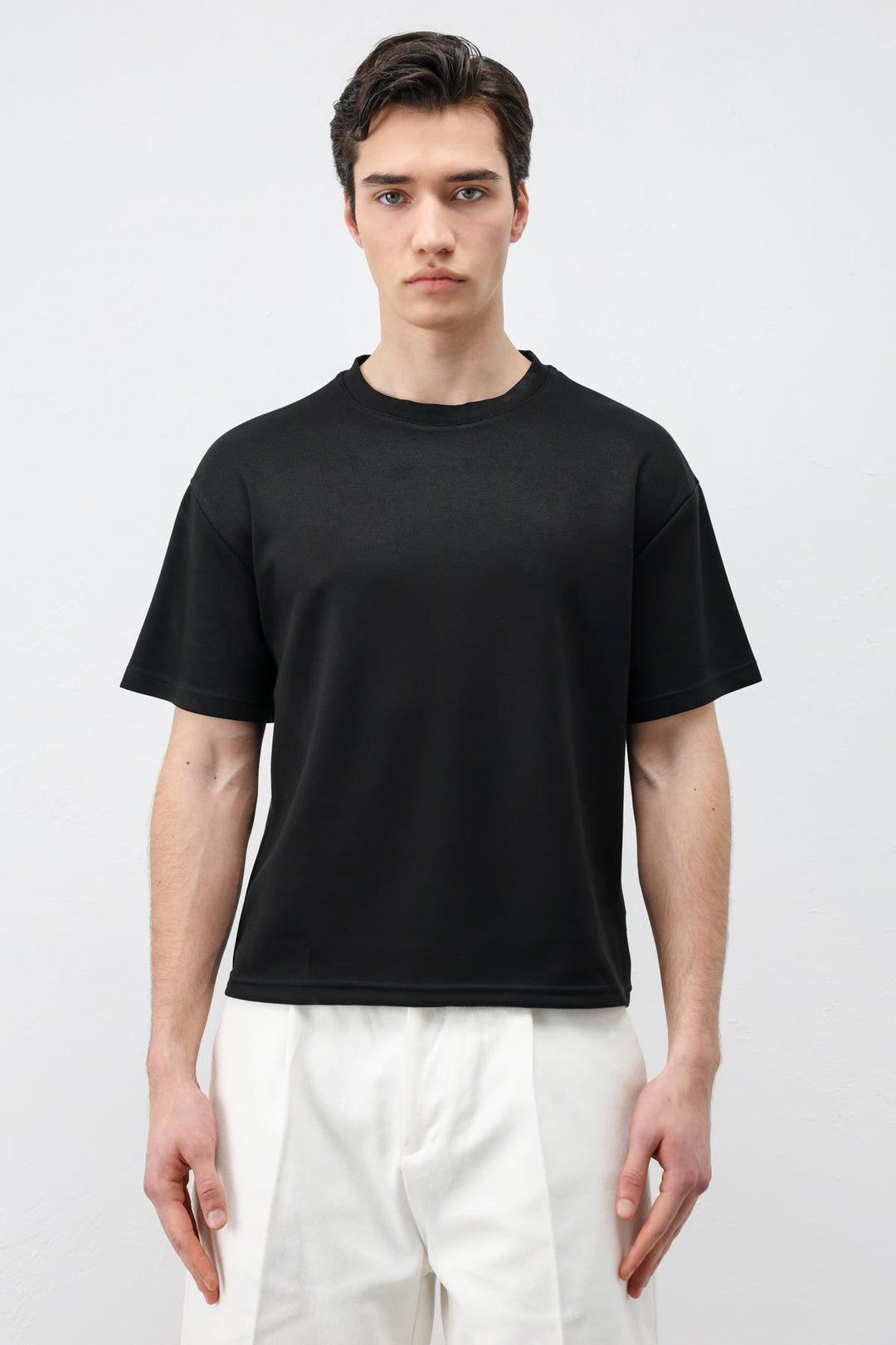 ANT Antioch Siyah Crop Fit Erkek T-Shirt - Columbia