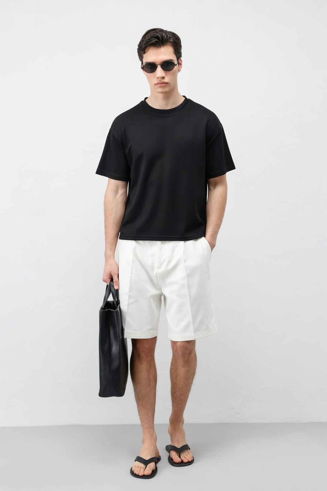 ANT Antioch Siyah Crop Fit Erkek T-Shirt - Columbia