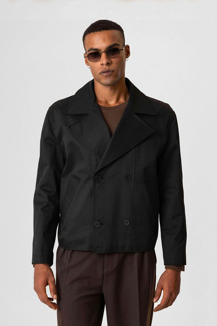 ANT Crop Fit Men's Trench Coat - Níkaia
