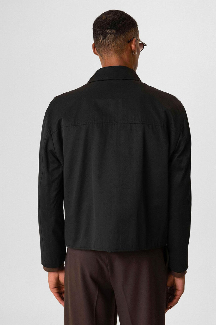 ANT Crop Fit Men's Trench Coat - Níkaia