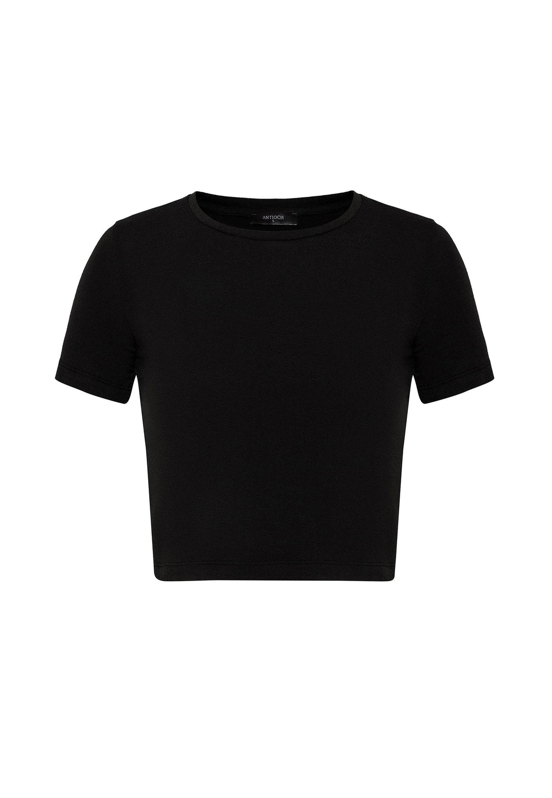 ANT Antioch Black Crop Women's T-Shirt - Lynwood