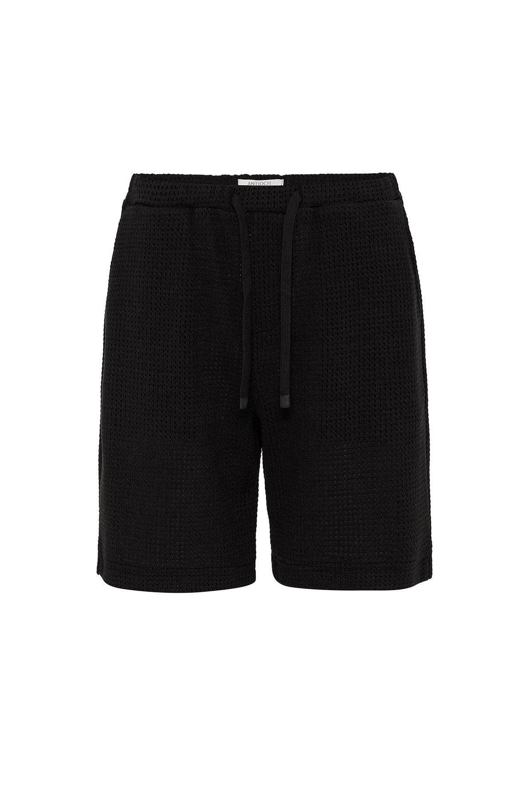 ANT Antioch Black Textured Relaxed Men's Shorts - Pueblo West