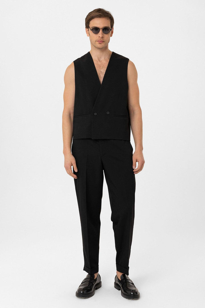 ANT Antioch Black Men's Technical Relax Fit Vest - Terre Haute