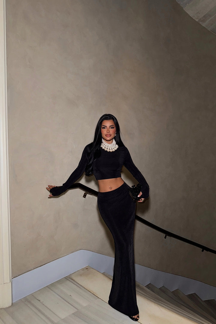 EYY Women Black Skirt Suit - Wellington
