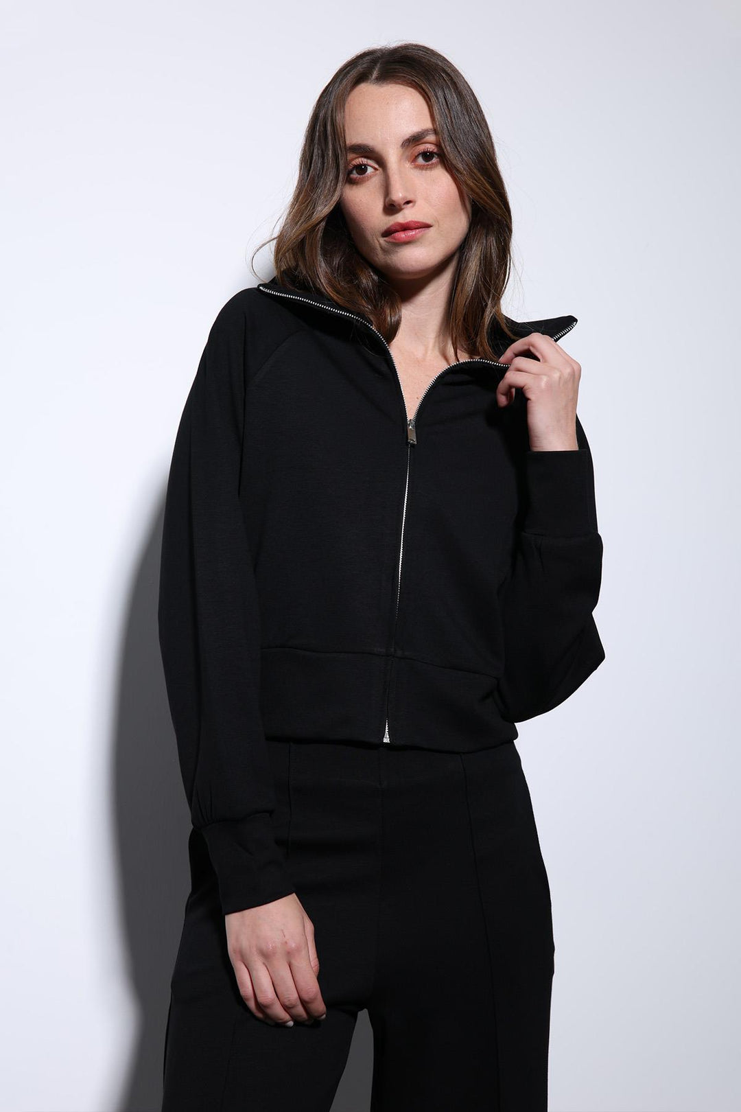 ANT Antioch Black Zippered Women's Tracksuit - Turda