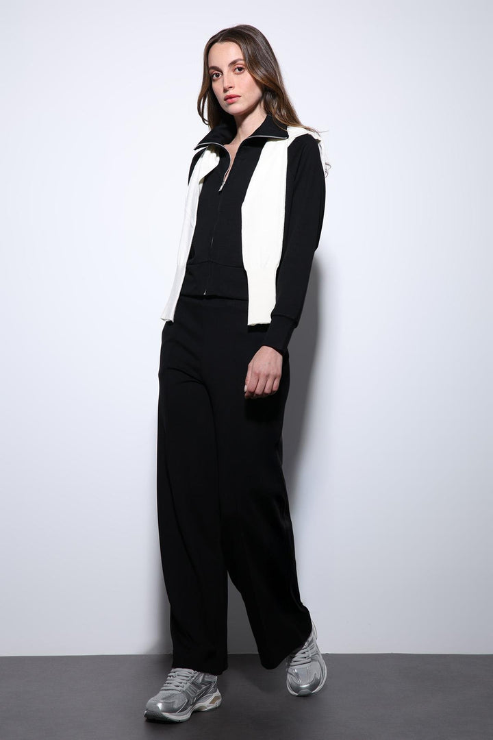 ANT Antioch Black Zippered Women's Tracksuit - Turda