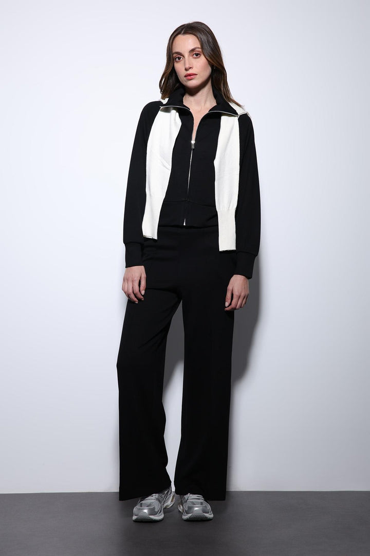 ANT Antioch Black Zippered Women's Tracksuit - Turda