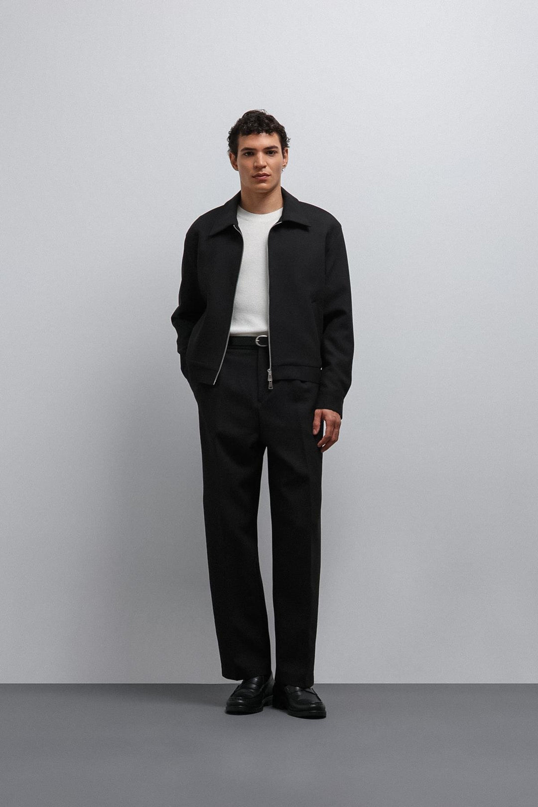 ANT Antioch Black Zippered Seasonal Men's Jacket - Rahovec