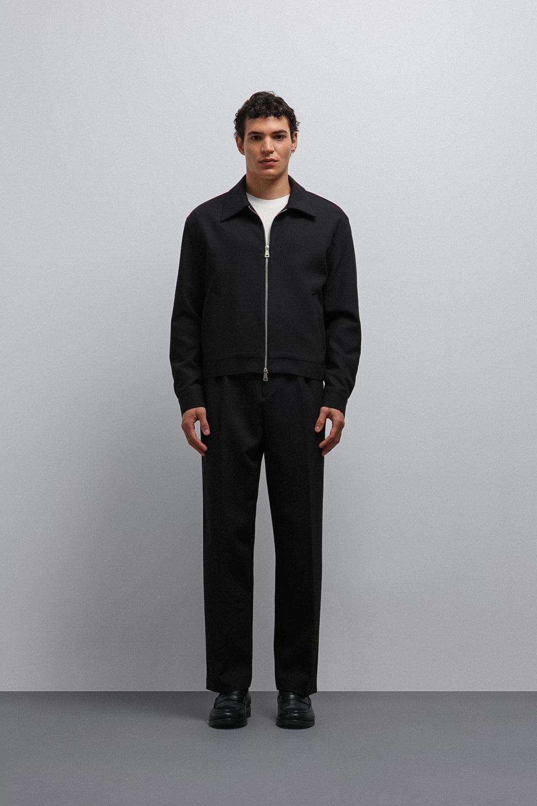 ANT Antioch Black Zippered Seasonal Men's Jacket - Rahovec