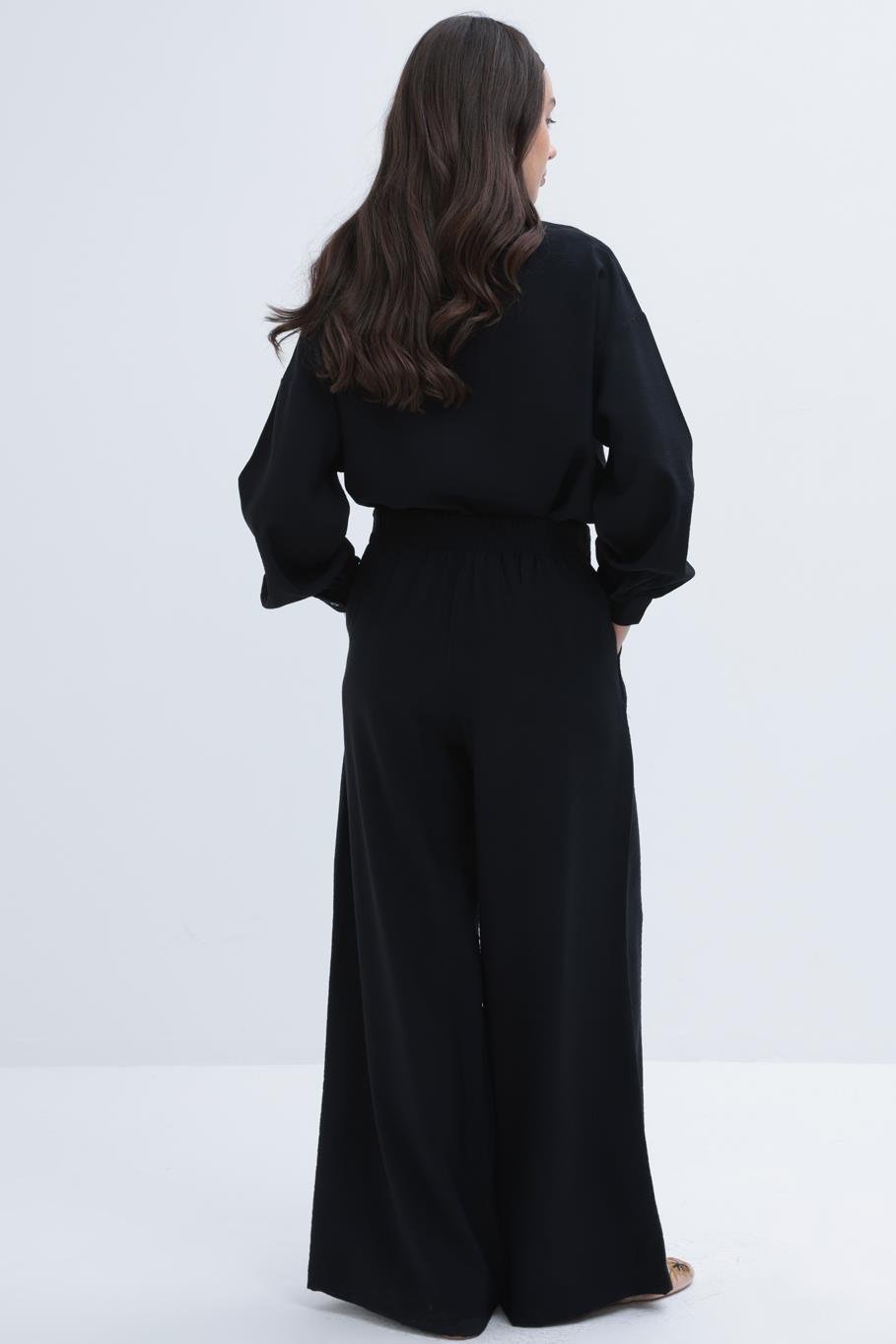 TLD Women Allday Black Wide Leg Pants - Aversa