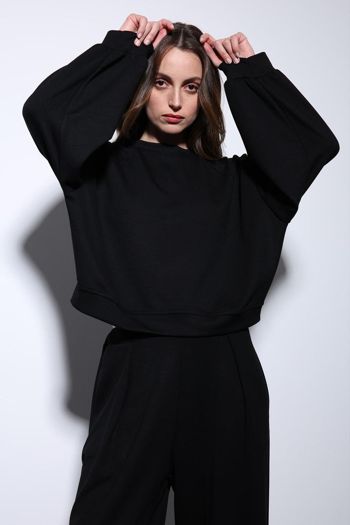 ANT Antioch Black Wide Leg Relaxed Women's Suit - Medicine Hat