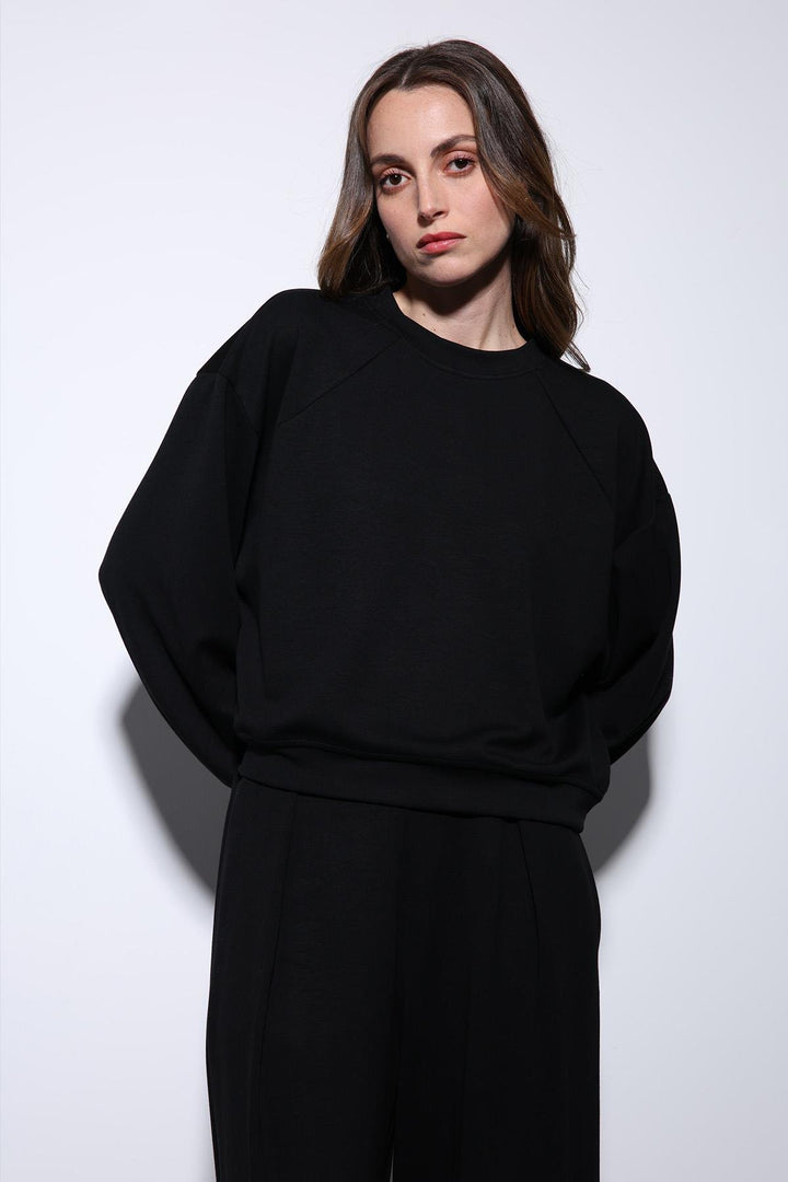 ANT Antioch Black Wide Leg Relaxed Women's Suit - Medicine Hat