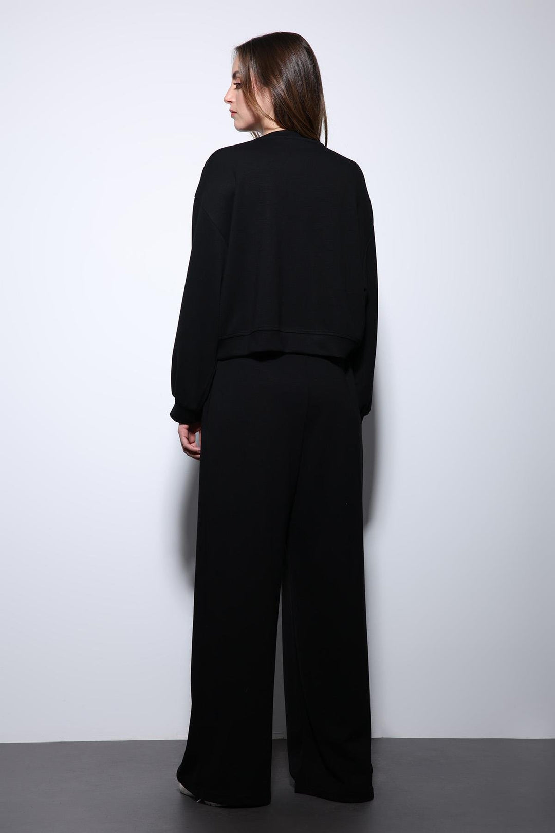 ANT Antioch Black Wide Leg Relaxed Women's Suit - Medicine Hat