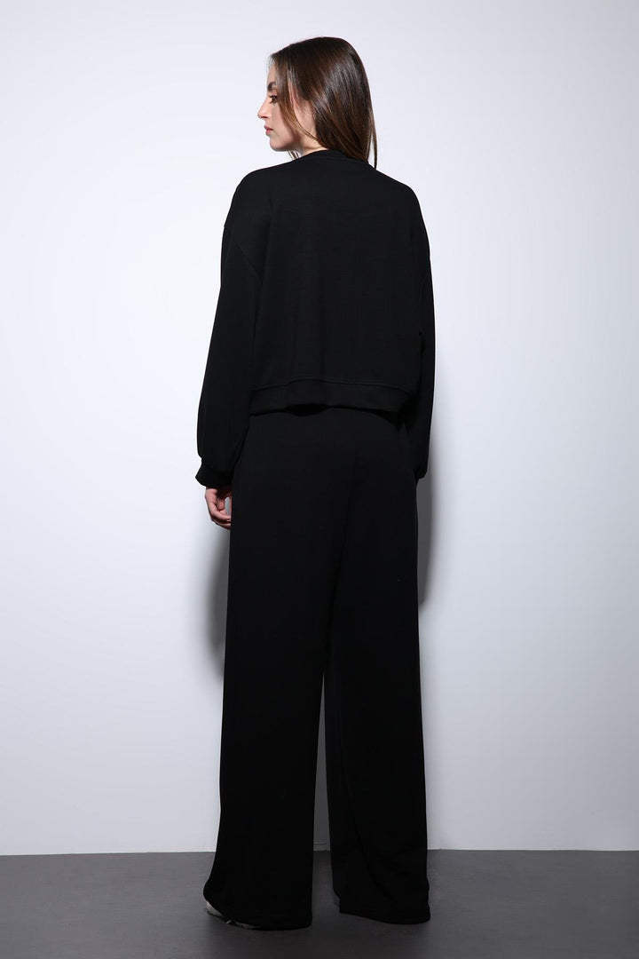 ANT Antioch Black Wide Leg Relaxed Women's Suit - Medicine Hat