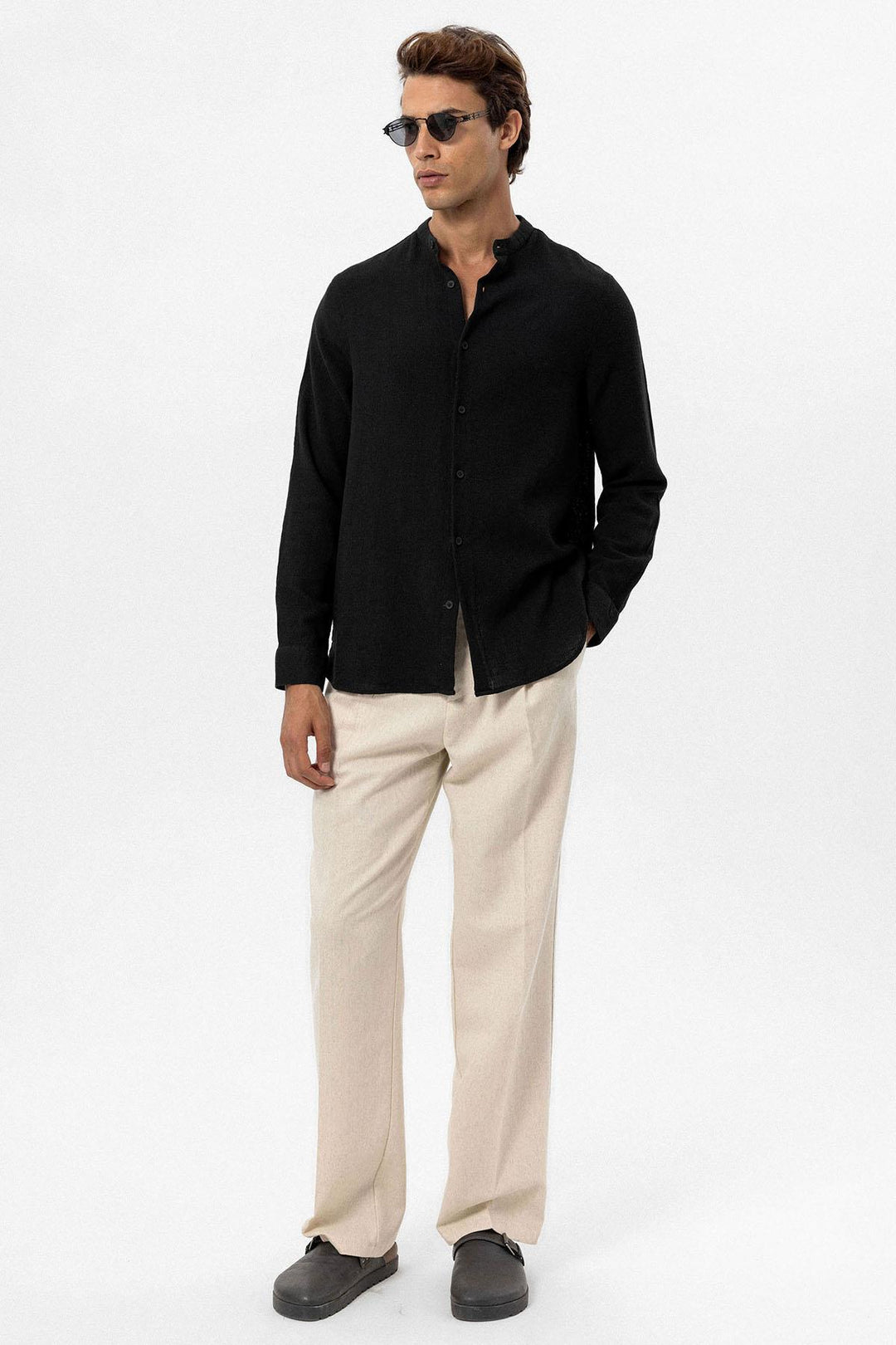 ANT Judge Collar Woven Men's Shirt - Tepeapulco