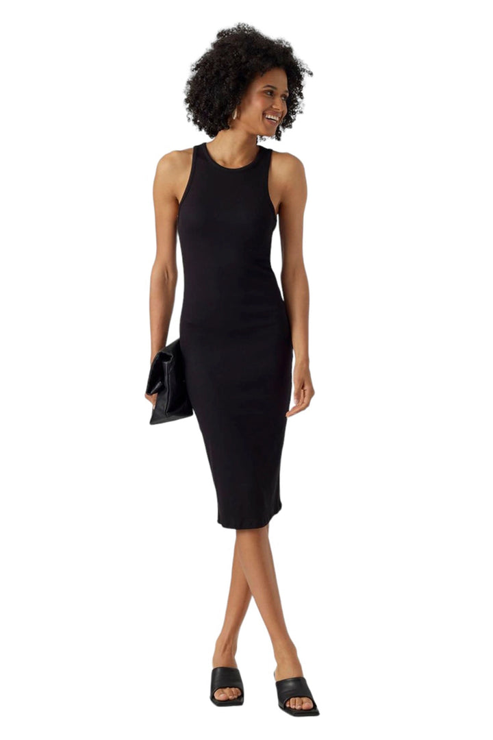 Black Halter Neck Bodycon Knit Dress BC25PKN06 - Union City