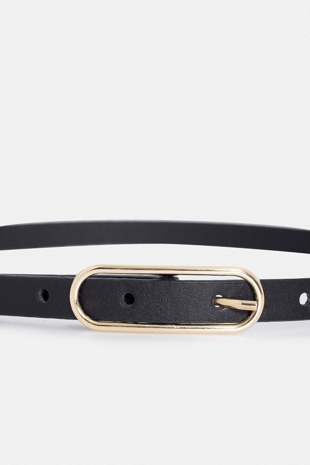 ANT Antioch Black Thin Women's Belt - Bucha