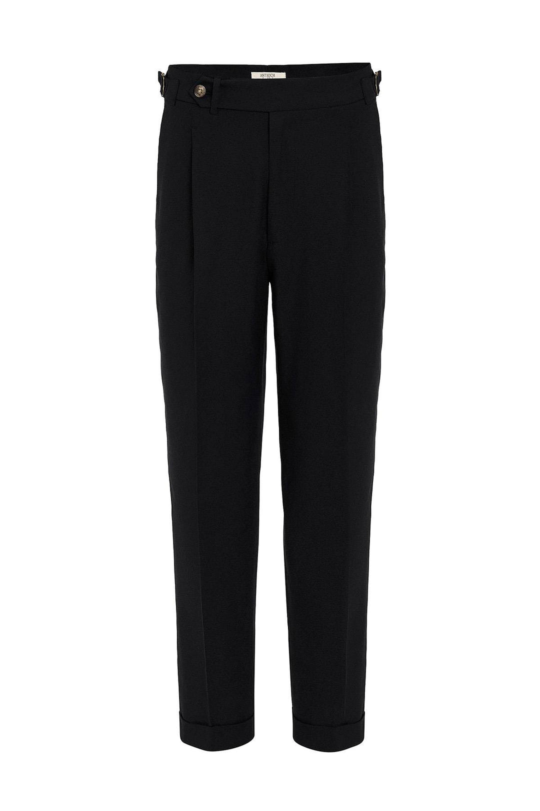 ANT Antioch Black Italian Cut High Waist Men's Pants - Surrey