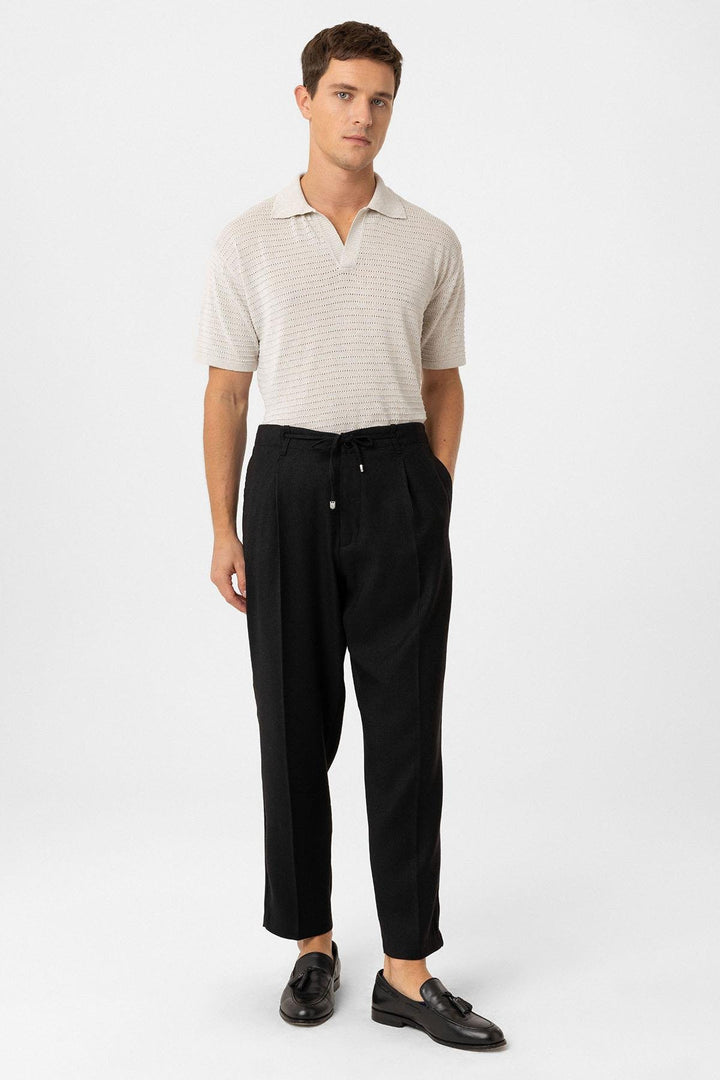 ANT Antioch Siyah Jogger Relaxed Fit  Erkek Pantolon - Aschaffenburg