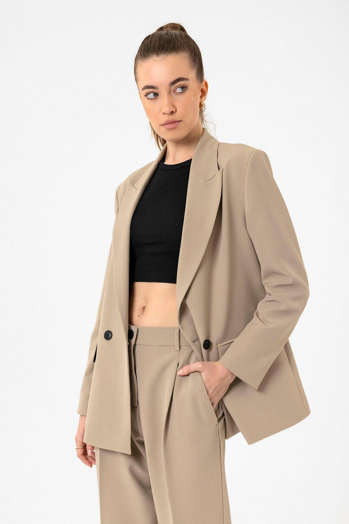 ANT Antioch Black Ribbed Crop Top - Lawrence