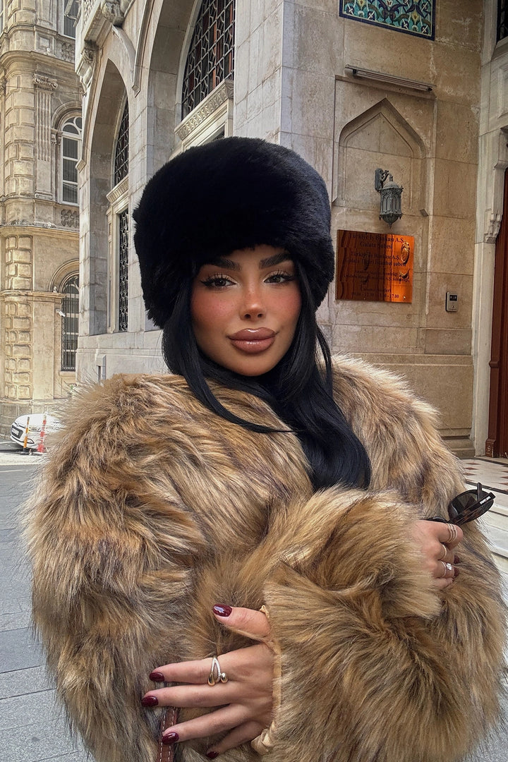 قبعة بيريه نسائية سوداء من EYY - Coevorden