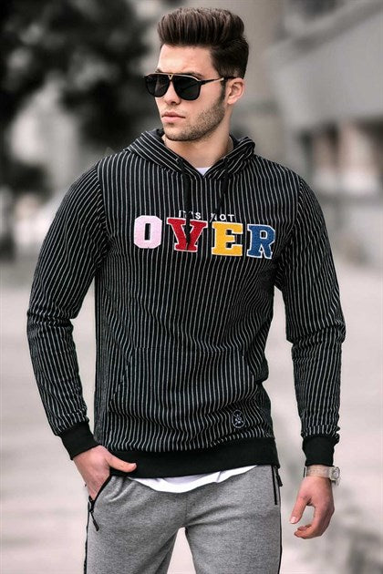 MDX Black Hooded Sweatshirt - Line Detailed 2788 - Bethesda