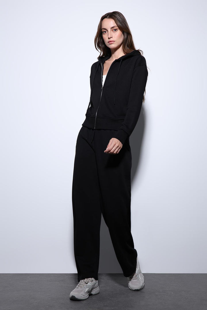 ANT Antioch Black Hooded Top Tracksuit - Great Falls