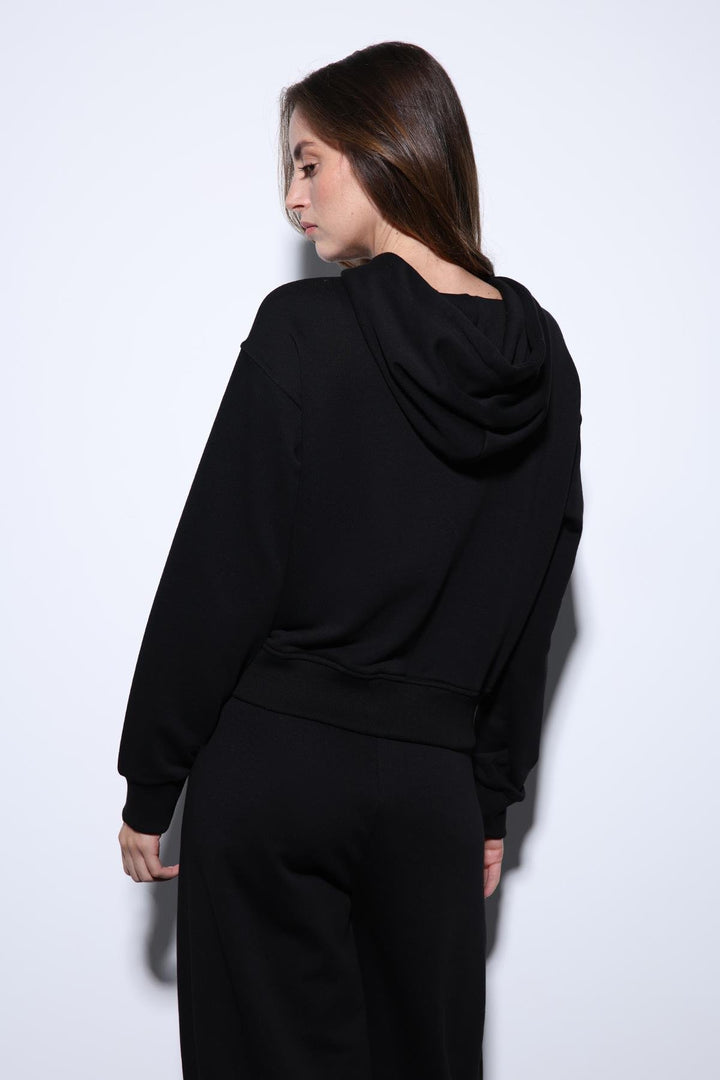 ANT Antioch Black Hooded Top Tracksuit - Great Falls