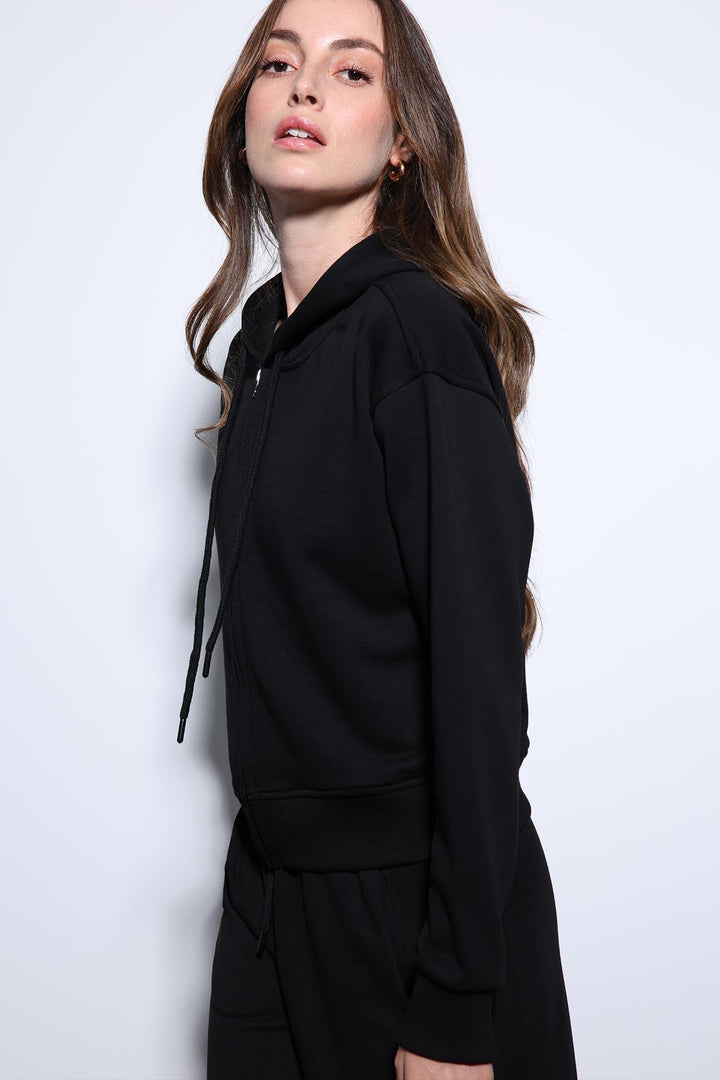 ANT Antioch Black Hooded Top Tracksuit - Great Falls