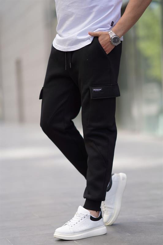 MDX Black Cargo Pocket Men's Sweatpants 6526 - Sun City