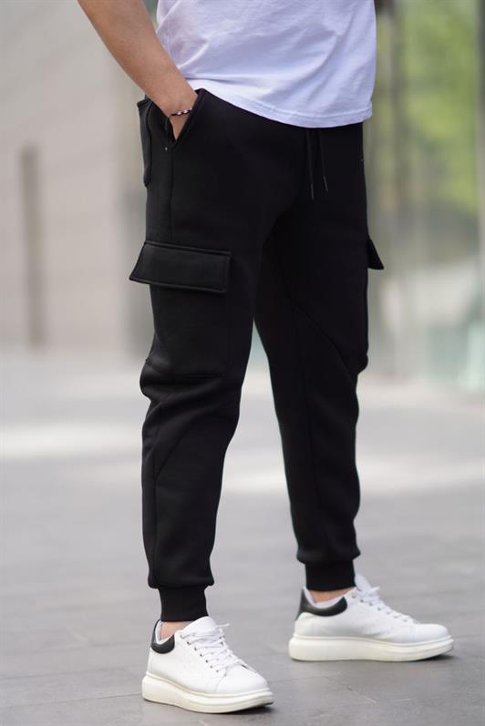 MDX Black Cargo Pocket Men's Sweatpants 6526 - Sun City