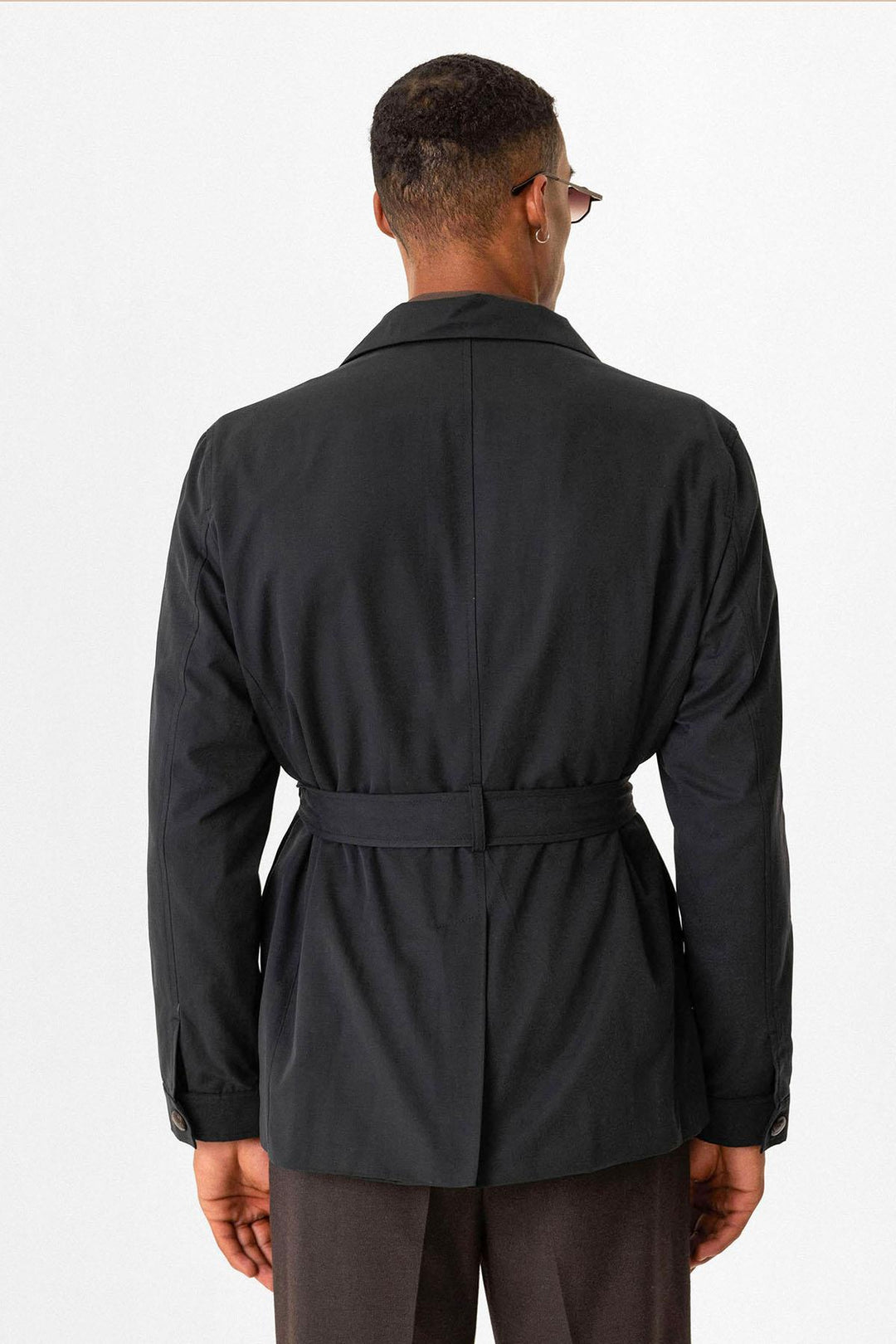 ANT Belted Safari Men's Trench Coat - Kharkiv