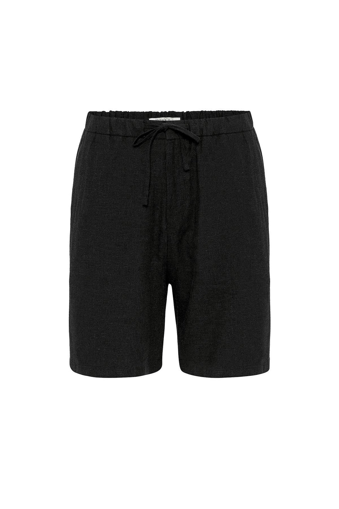 ANT Antioch Black Linen Blend Men's Shorts - Bergisch Gladbach