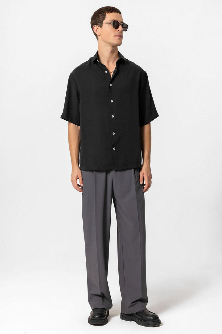 ANT Short Sleeve Oversized Men's Shirt - Marbella