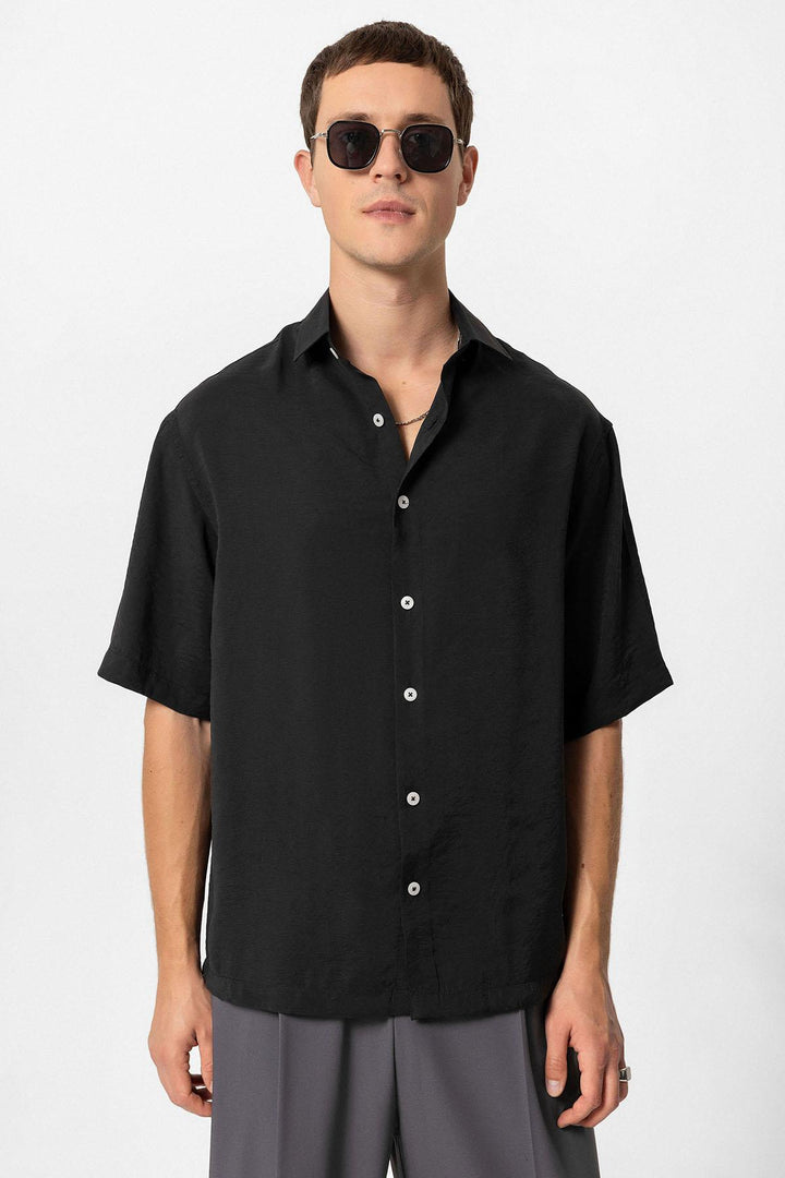 ANT Short Sleeve Oversized Men's Shirt - Marbella