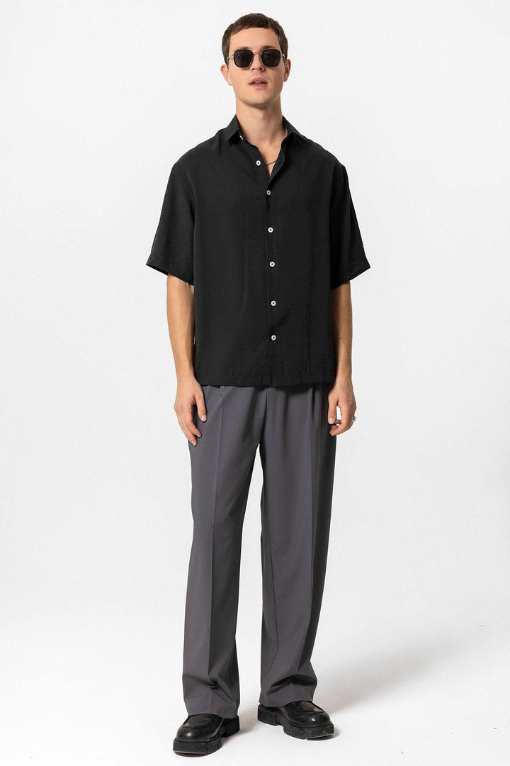 ANT Short Sleeve Oversized Men's Shirt - Marbella
