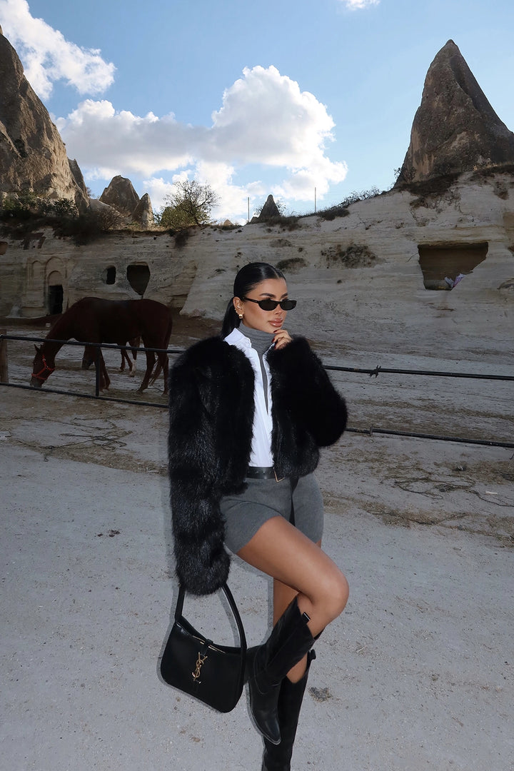EYY Women Black Leroy Fur - Fairfield