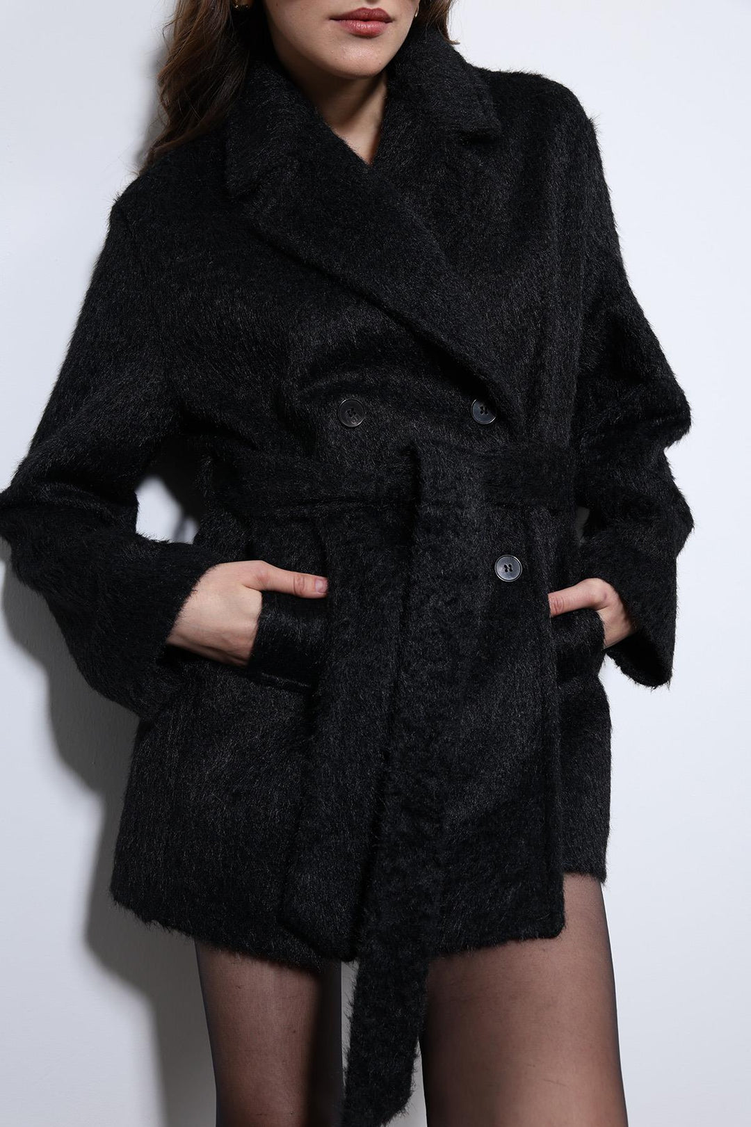 ANT Antioch Siyah Kısa Suni Kürklü Kaban - Bendigo