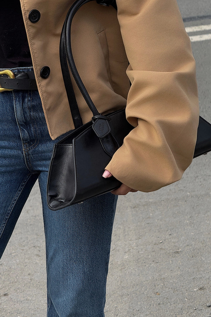 EYY Women Black Nersia Leather Bag - Vincennes