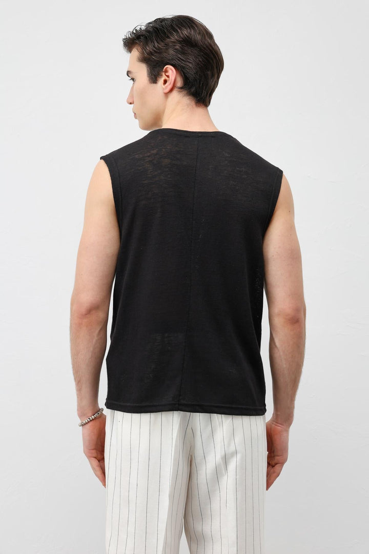 ANT Antioch Siyah Kolsuz Erkek T-Shirt - Aalst