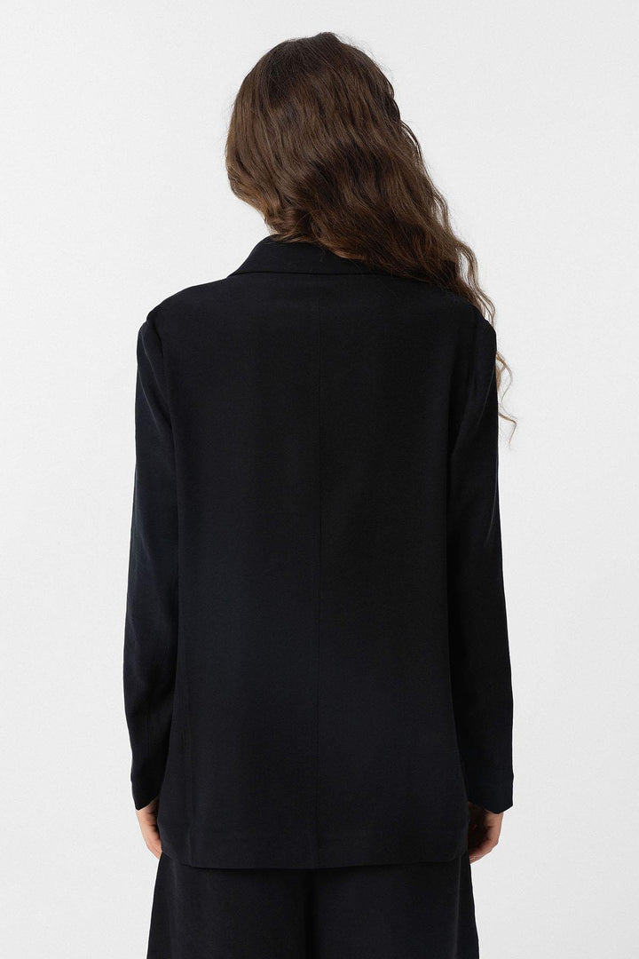ANT Antioch Black Crossed Women's Blazer Jacket - Sydney