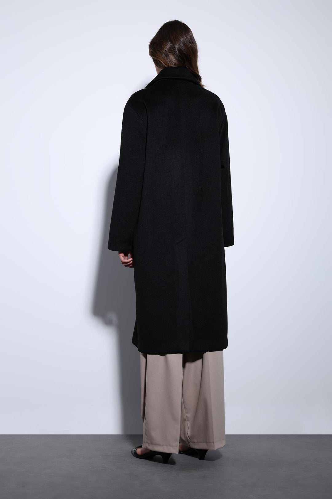 ANT Antioch Black Wrap Women's Coat - Esposende