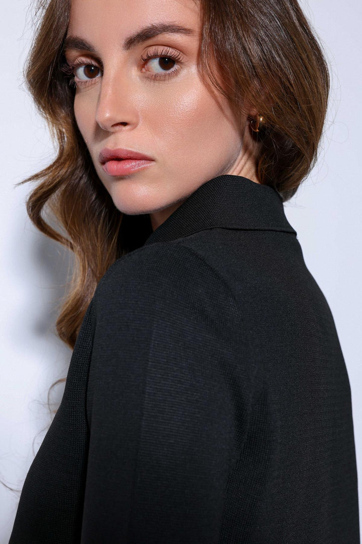 ANT Antioch Black Wrap Closure Women's Cardigan Sweater - Sioux Falls