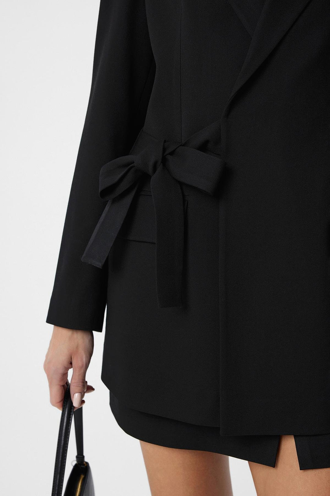 ANT Antioch Black Belted Women's Blazer - Ninove