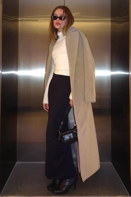 MDX Black Maxi Basic Skirt MG1890 - Blackburn
