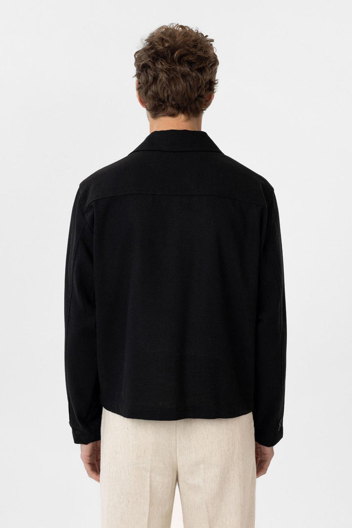 ANT Antioch Black Seasonal Relax Fit Men's Coat - San Luis Potosí